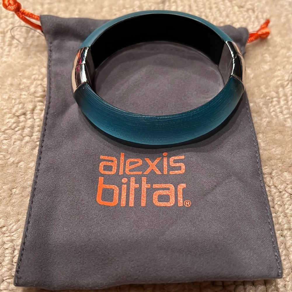 Alexis Bittar Lucite Hinged Bracelet